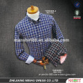 button down collar matched western plaid shirts